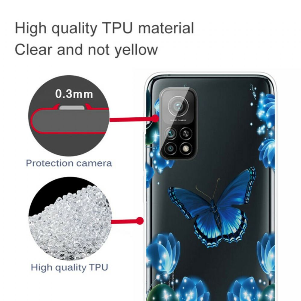 Kryty Na Mobil Na Xiaomi Mi 10T / 10T Pro Luxusní Motýl