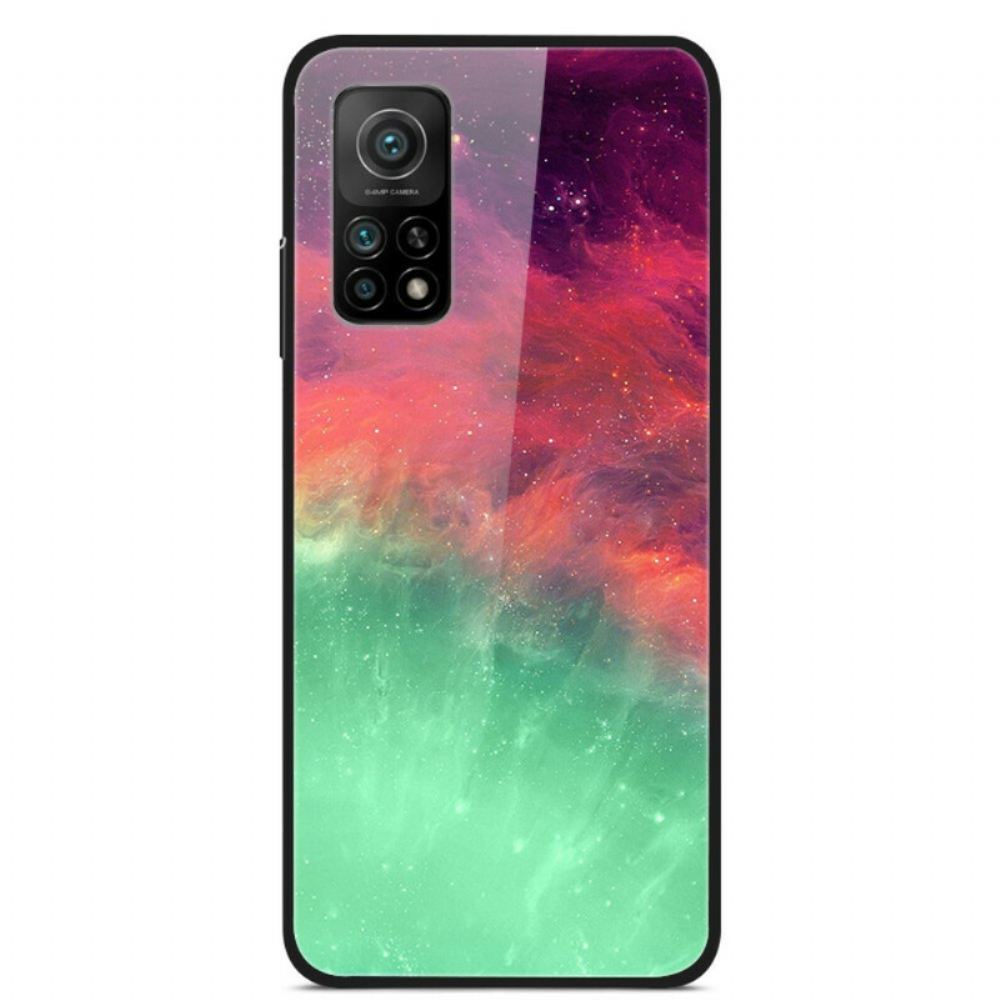 Kryty Na Mobil Na Xiaomi Mi 10T / 10T Pro Červená A Zelená Obloha