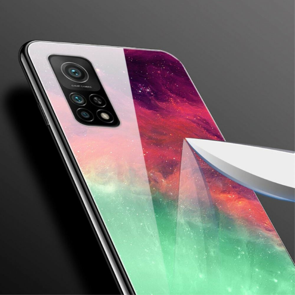 Kryty Na Mobil Na Xiaomi Mi 10T / 10T Pro Červená A Zelená Obloha