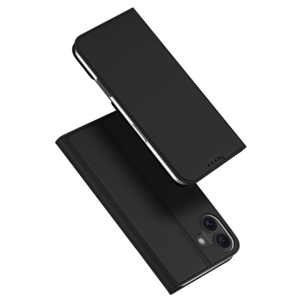Kožené Pouzdro iPhone 16 Plus Skin Pro Series Dux Ducis