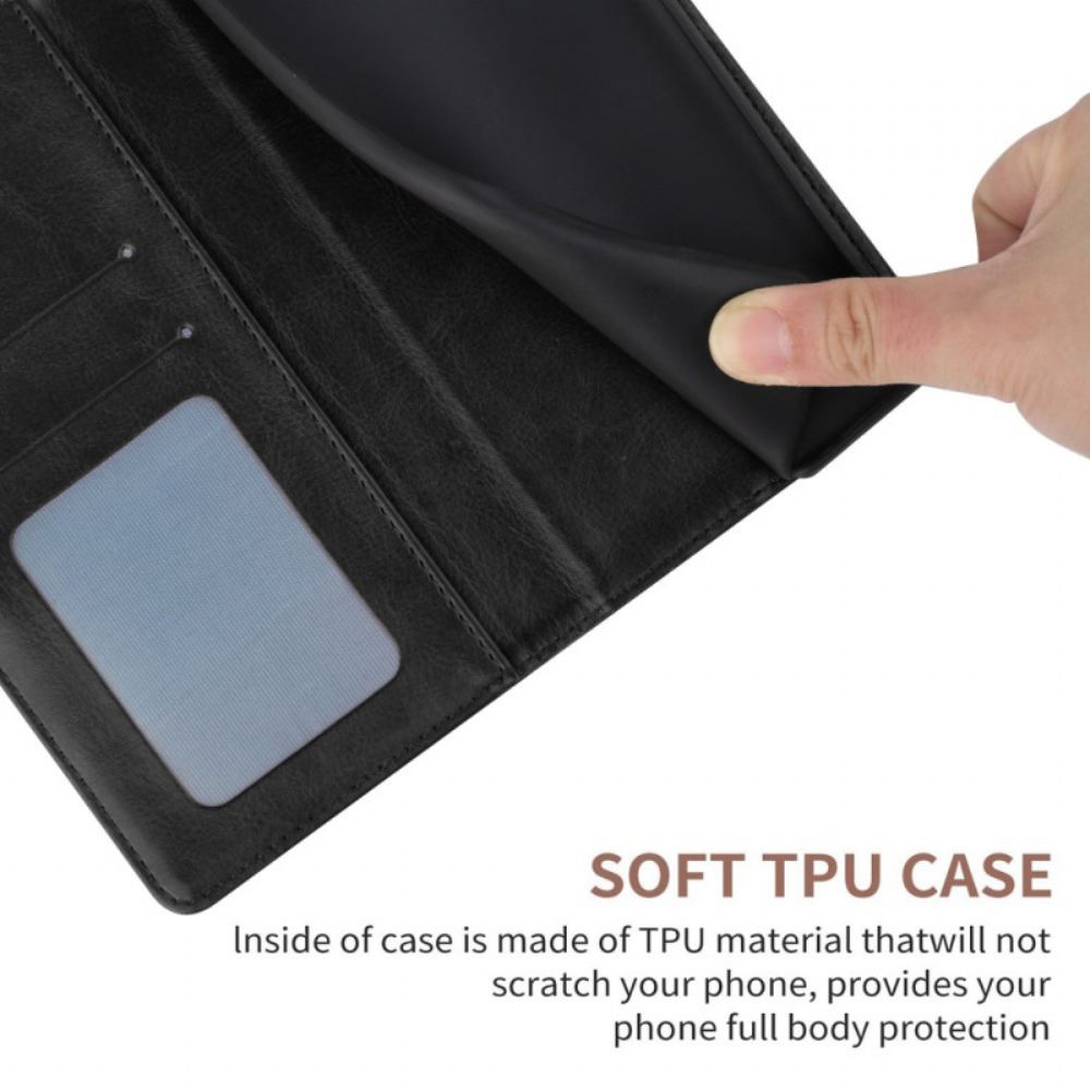 Kožený Kryt iPhone 16 Plus Design Popruhu Y