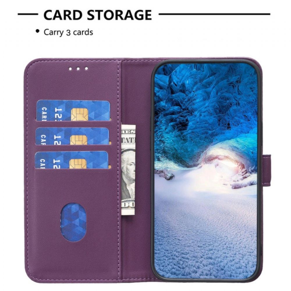 Kožený Kryt iPhone 16 Plus Klasická Barva Binfen