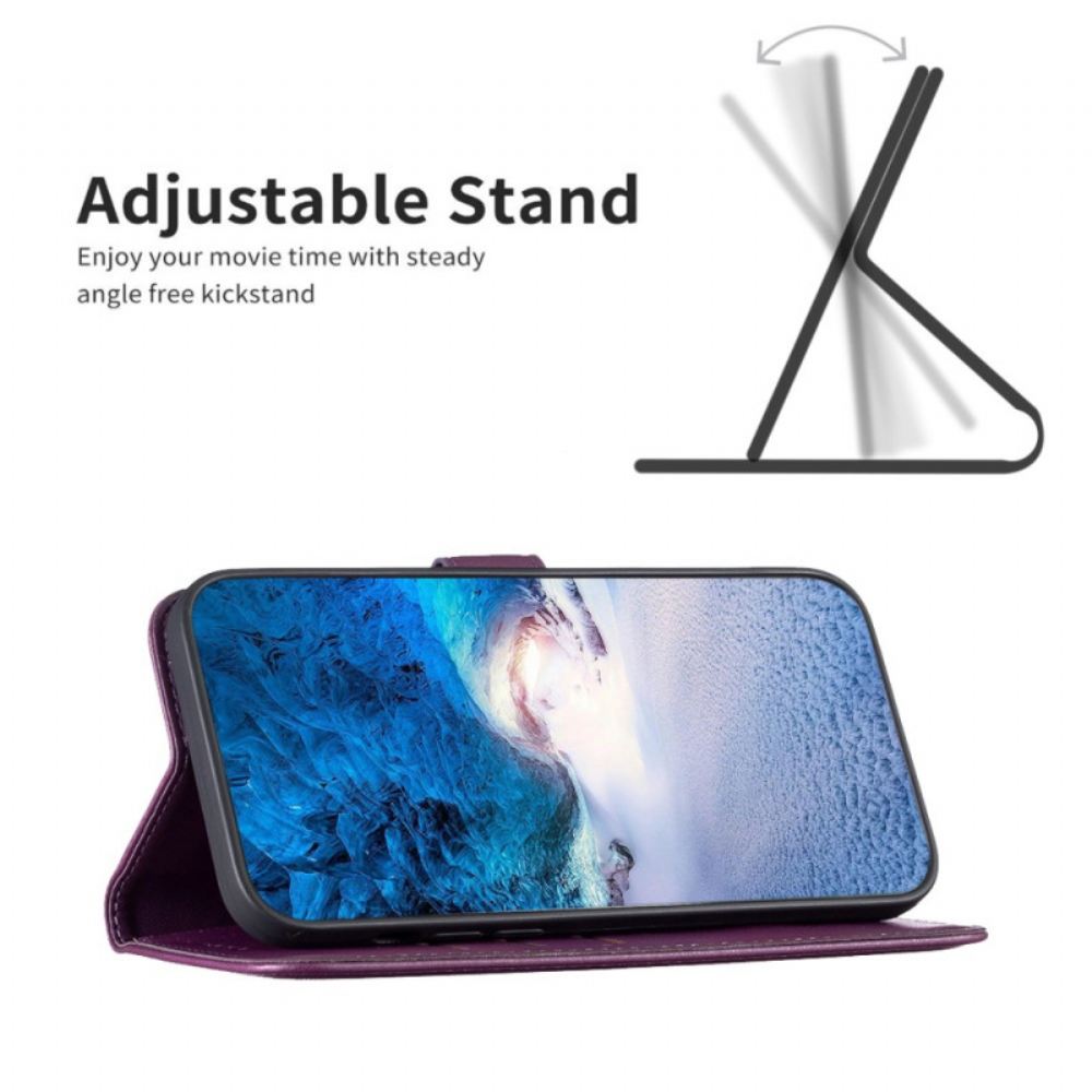 Kožený Kryt iPhone 16 Plus Klasická Barva Binfen