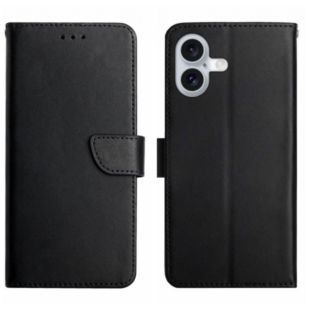 Kožený Kryt iPhone 16 Plus Textura Nappa