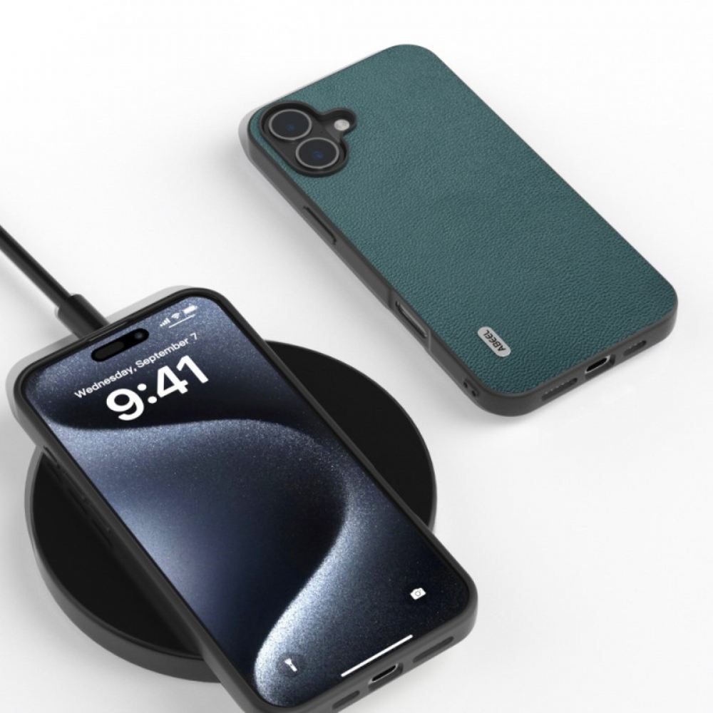 Kryt iPhone 16 Plus Efekt Kůže Abeel