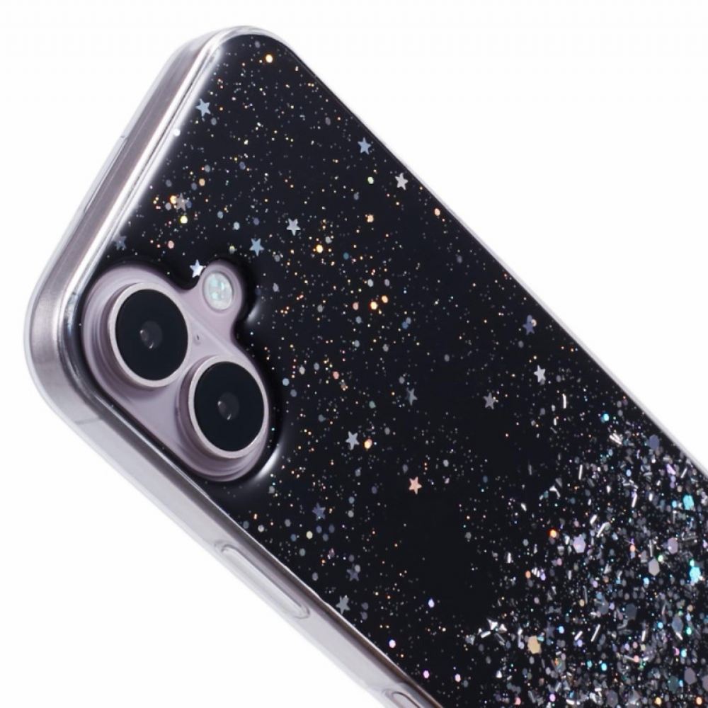 Kryt iPhone 16 Plus Flitrovaná Šňůra