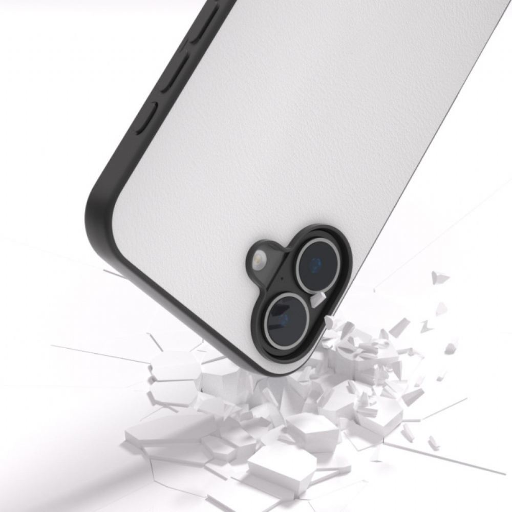 Kryt iPhone 16 Plus Imitace Kůže Proti Pádu