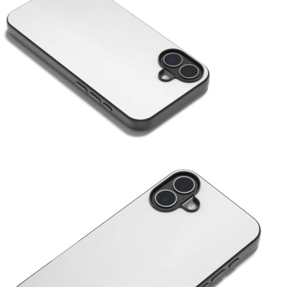 Kryt iPhone 16 Plus Imitace Kůže Proti Pádu