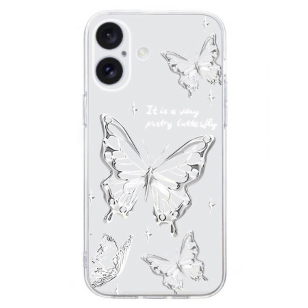 Kryt iPhone 16 Plus Kryty Na Mobil Motýli
