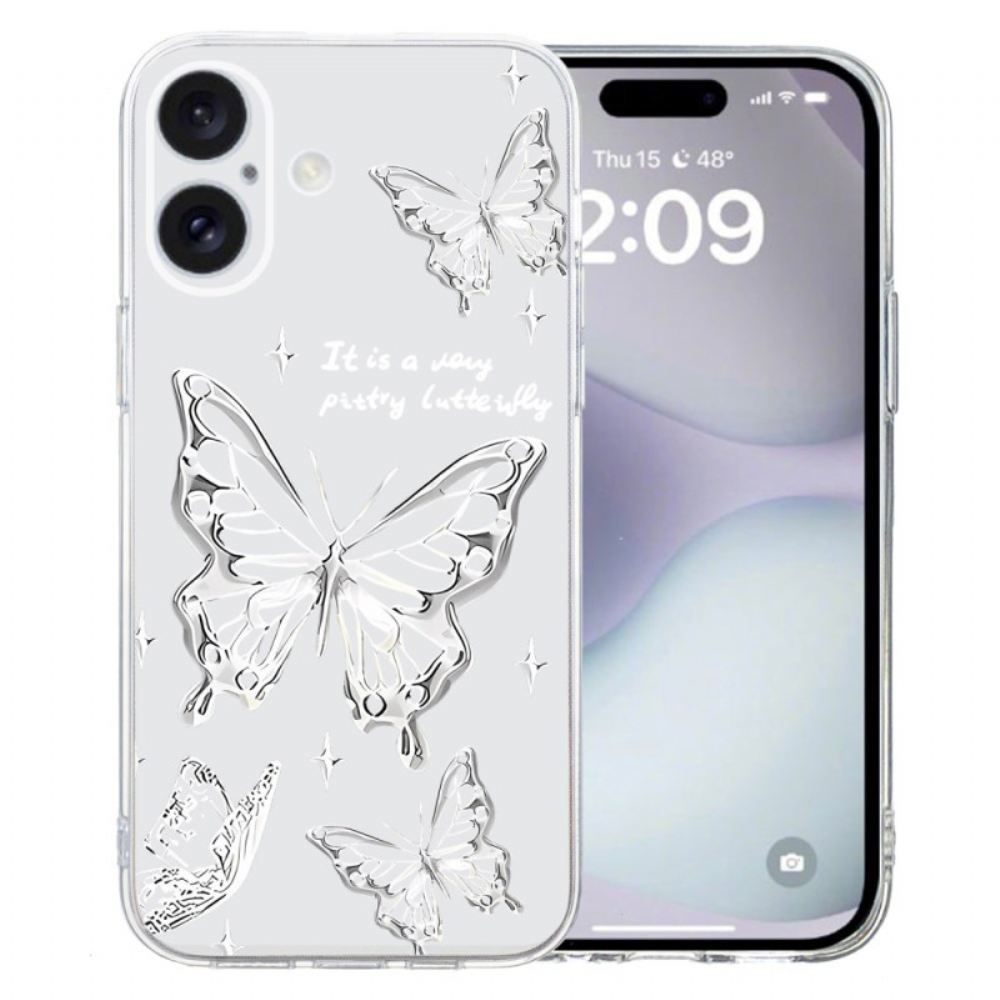 Kryt iPhone 16 Plus Kryty Na Mobil Motýli
