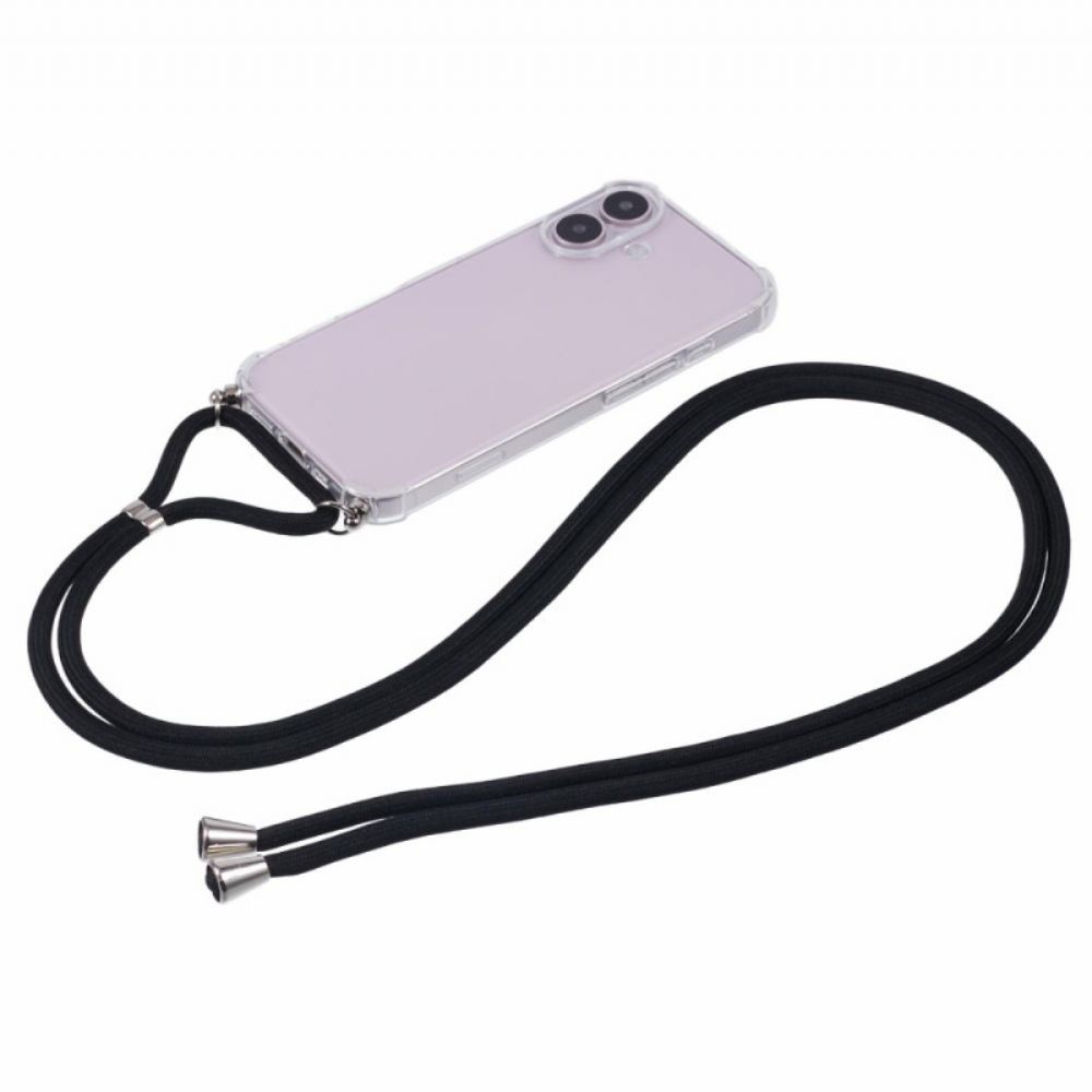 Kryt iPhone 16 Plus Kryty Na Mobil Průhledná Šňůra