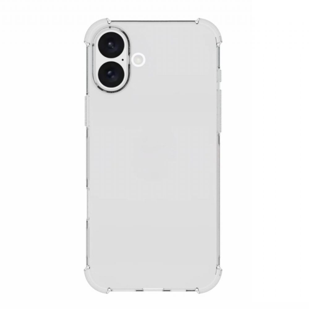 Kryt iPhone 16 Plus Kryty Na Mobil Průhledné Zesílené Rohy