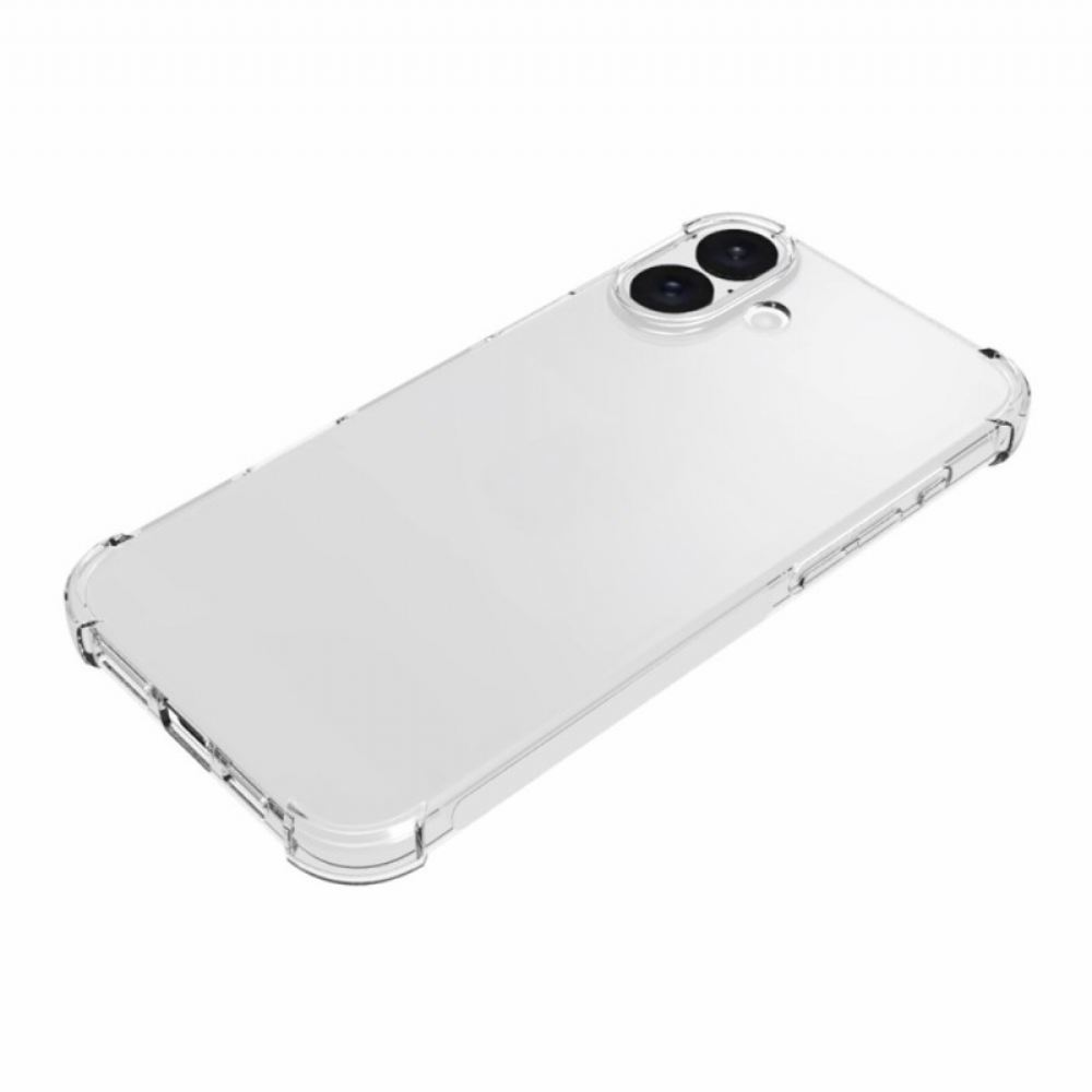 Kryt iPhone 16 Plus Kryty Na Mobil Průhledné Zesílené Rohy