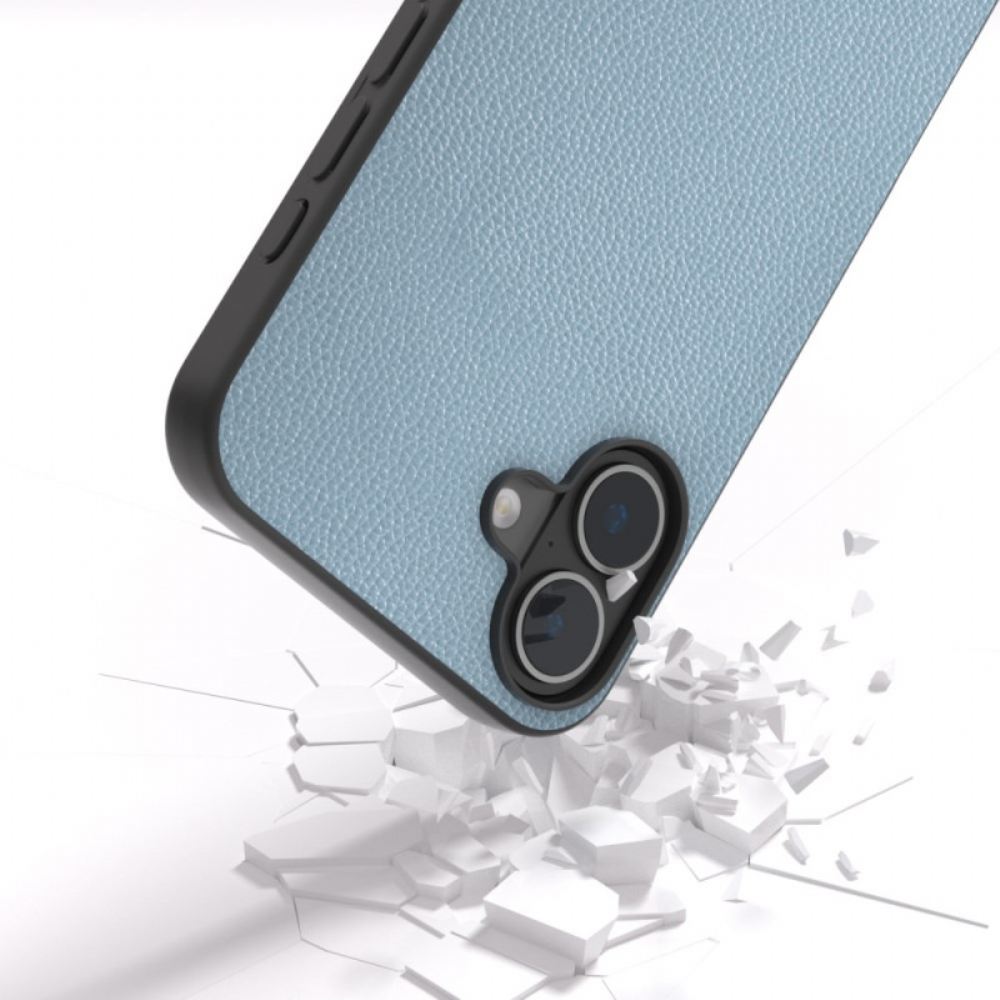 Kryt iPhone 16 Plus Kryty Na Mobil Textura Litchi Abeel