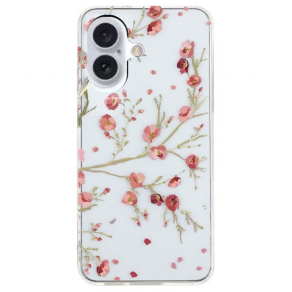 Kryt iPhone 16 Plus Květiny