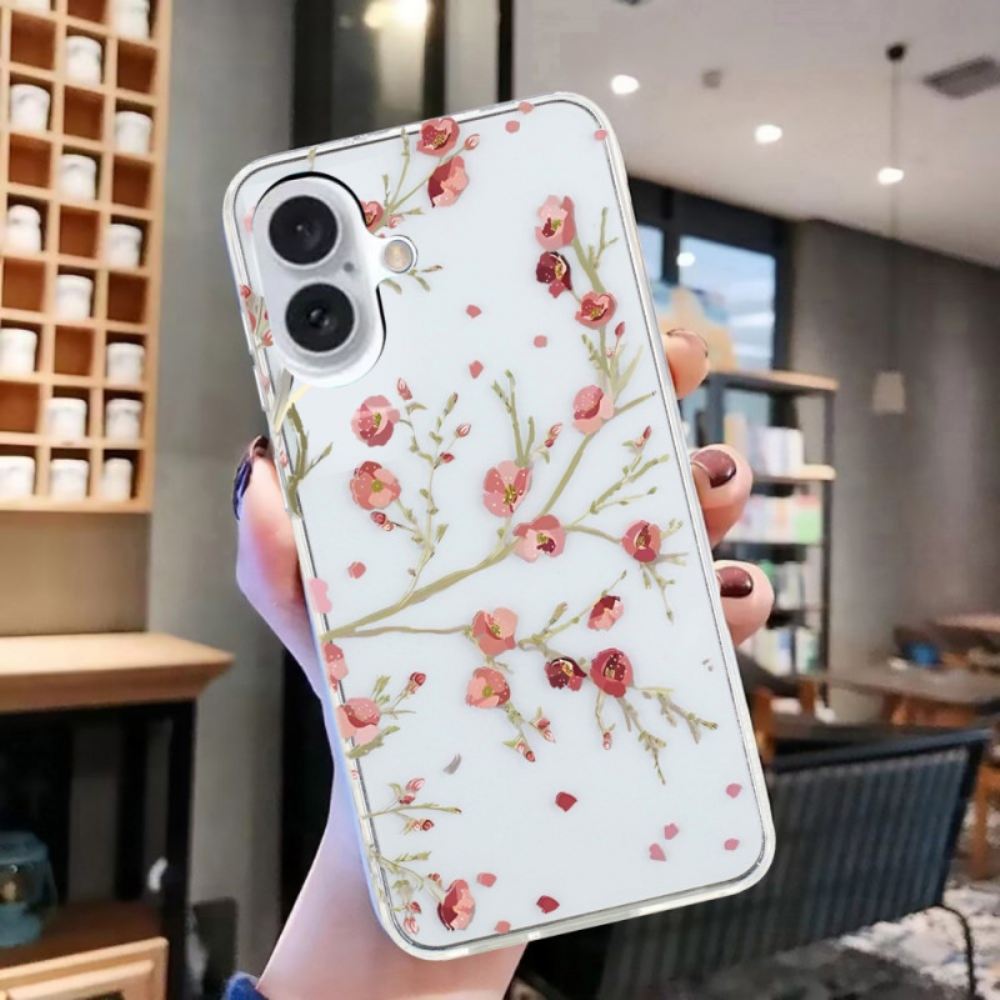 Kryt iPhone 16 Plus Květiny