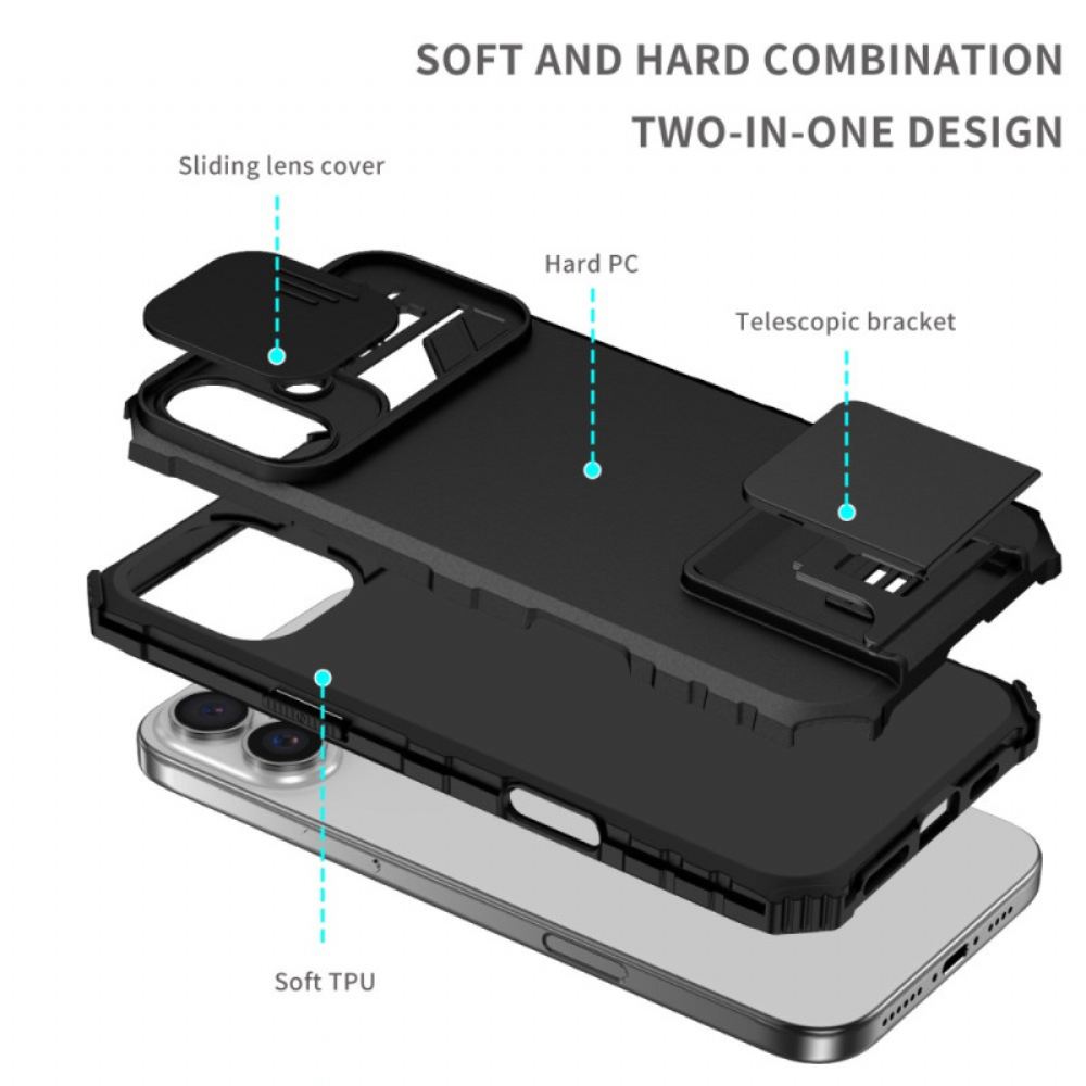 Kryt iPhone 16 Plus Posuvník Fotoaparátu A Podpora