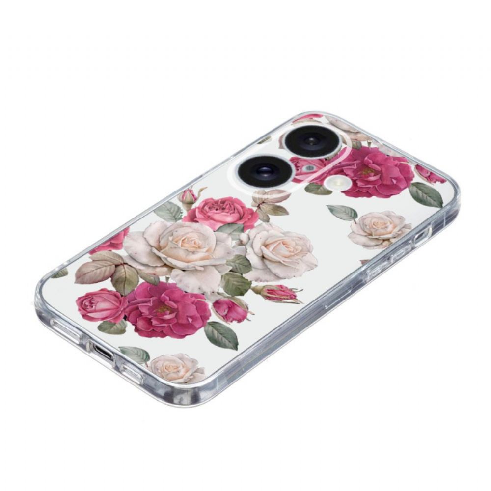 Kryt iPhone 16 Plus Pěkné Pivoňky