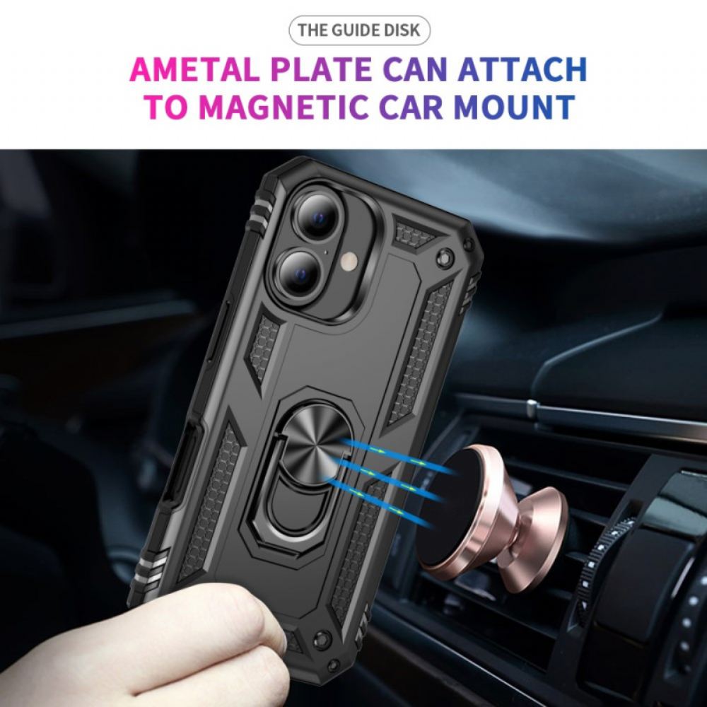 Kryt iPhone 16 Plus Ring-support
