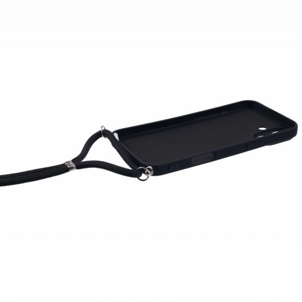 Kryt iPhone 16 Plus Se Silikonovou Šňůrou