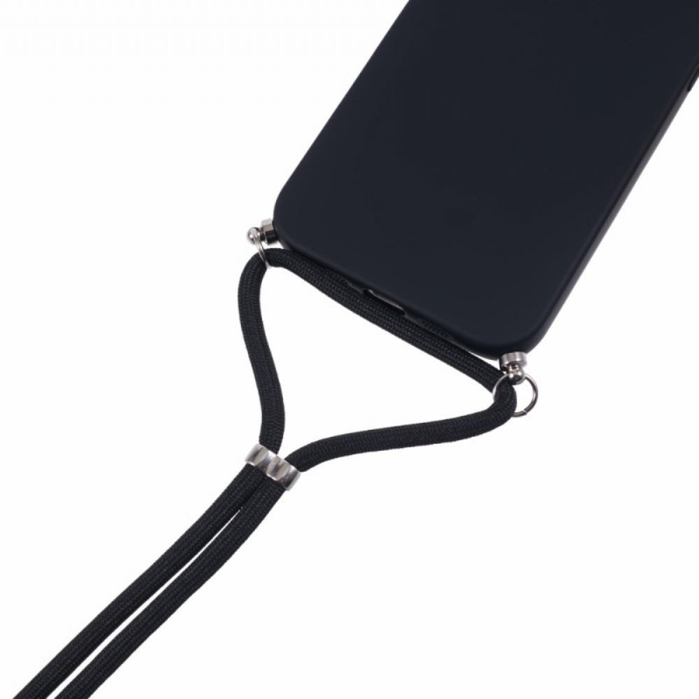 Kryt iPhone 16 Plus Se Silikonovou Šňůrou