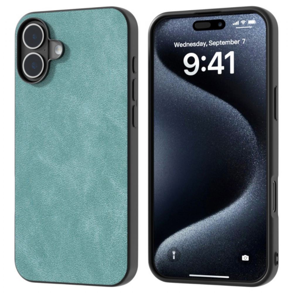 Kryt iPhone 16 Plus Styl Kůže