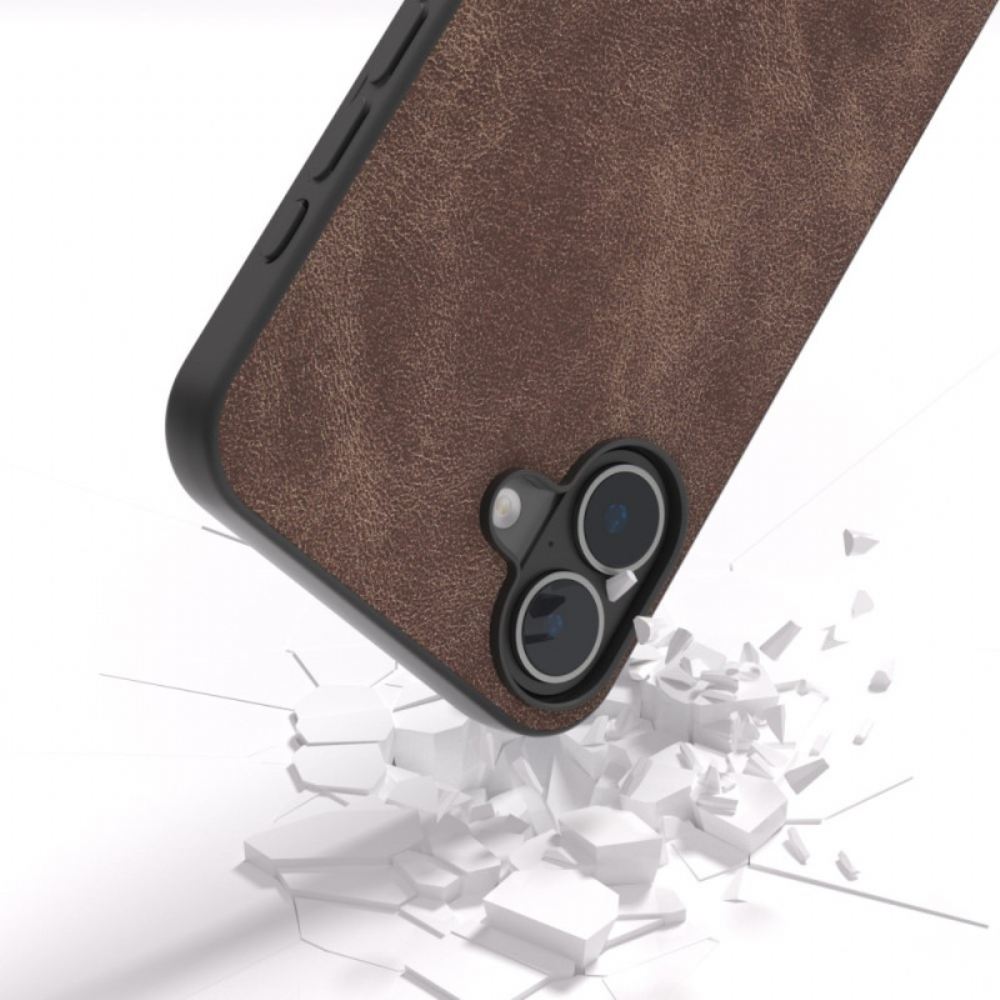 Kryt iPhone 16 Plus Styl Kůže