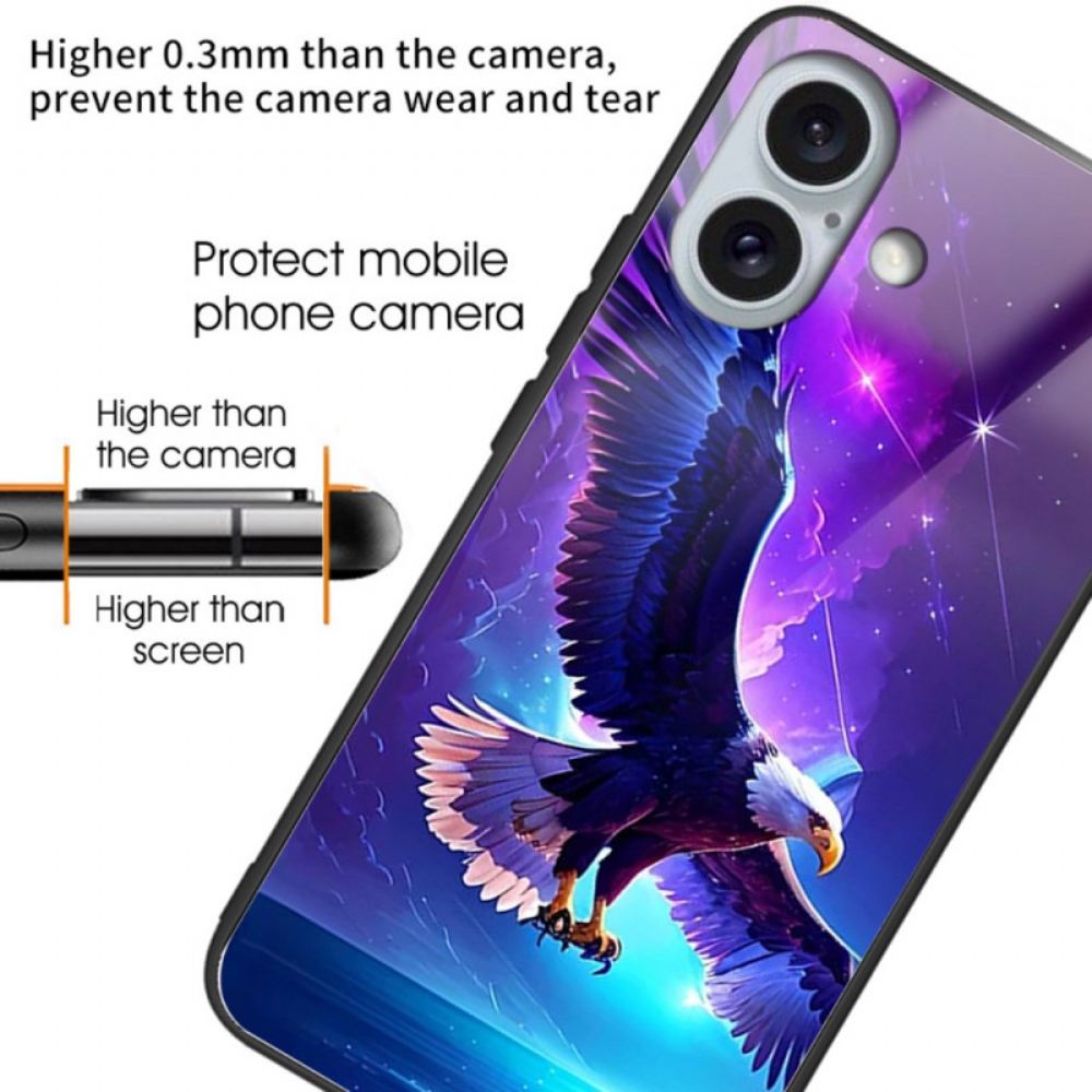 Kryt iPhone 16 Plus Tvrzené Sklo Flying Eagle