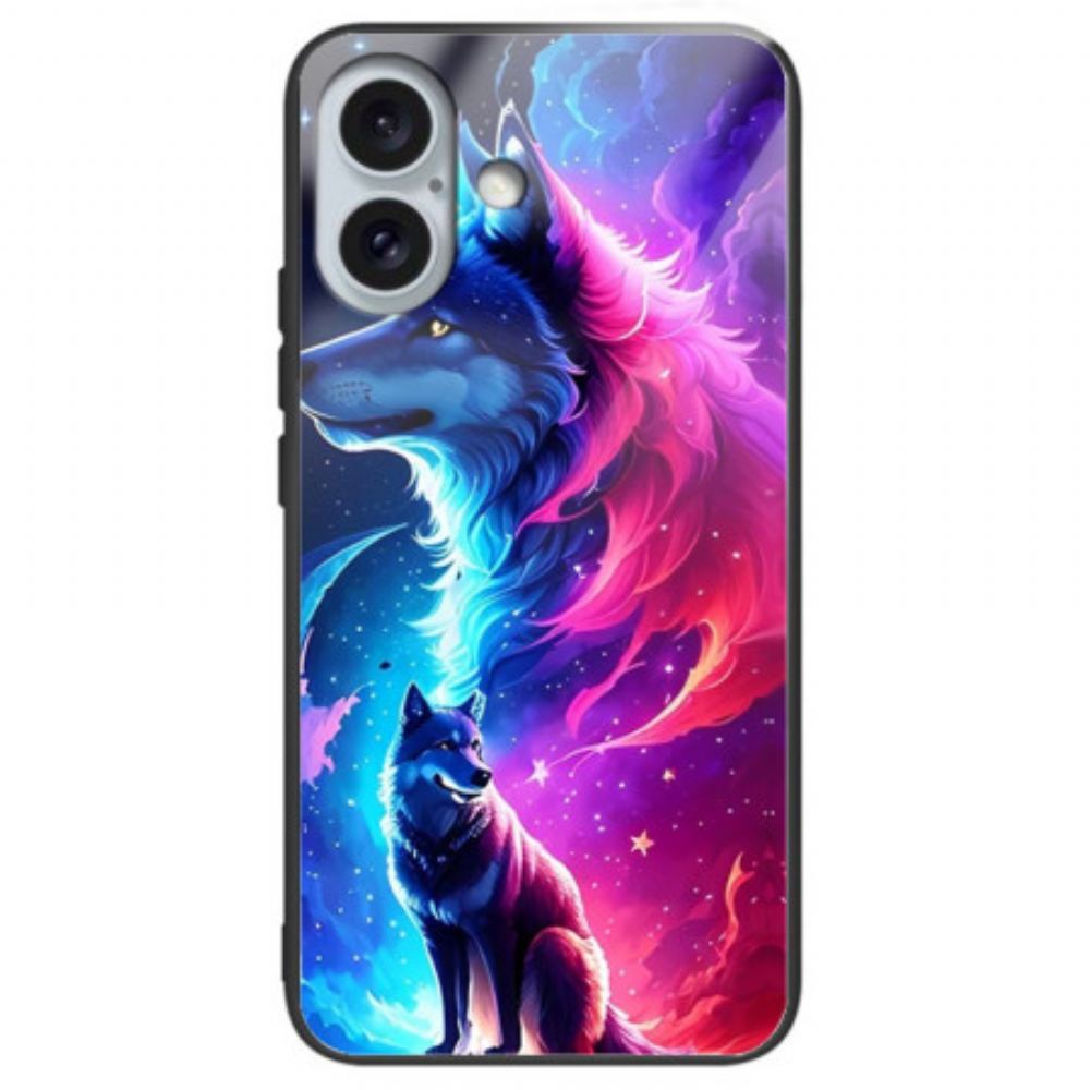 Kryt iPhone 16 Plus Tvrzené Sklo Star Wolf