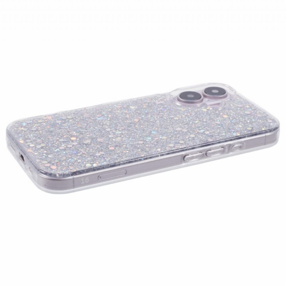 Kryt iPhone 16 Plus Třpytky