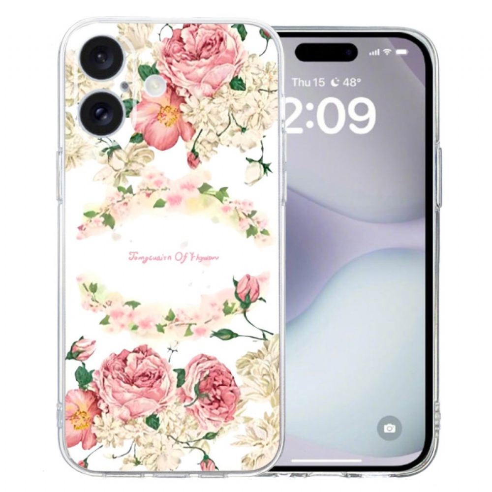 Kryt iPhone 16 Plus Vintage Růže