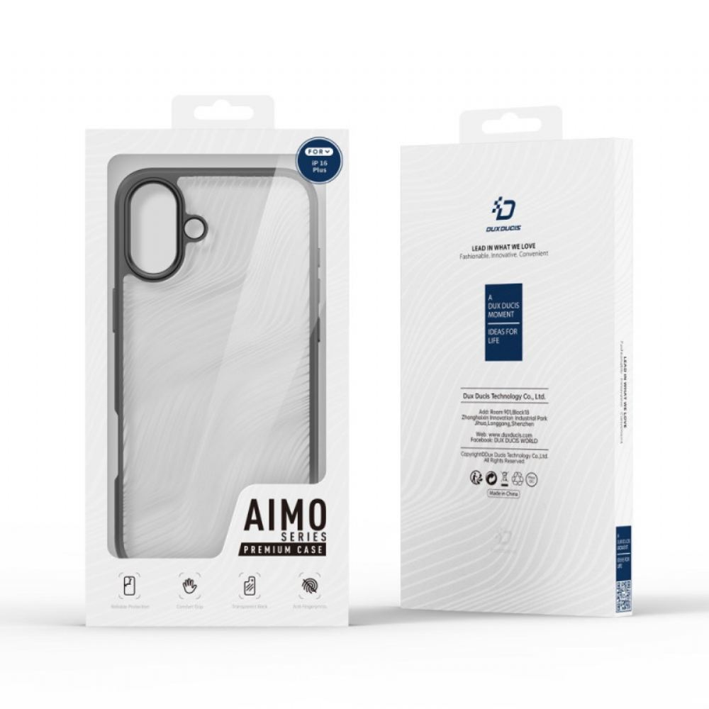 Kryt iPhone 16 Plus Řada Aimo Dux Ducis