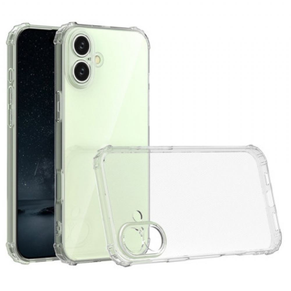 Kryt Na iPhone 16 Plus Průhledné Zesílené Rohy