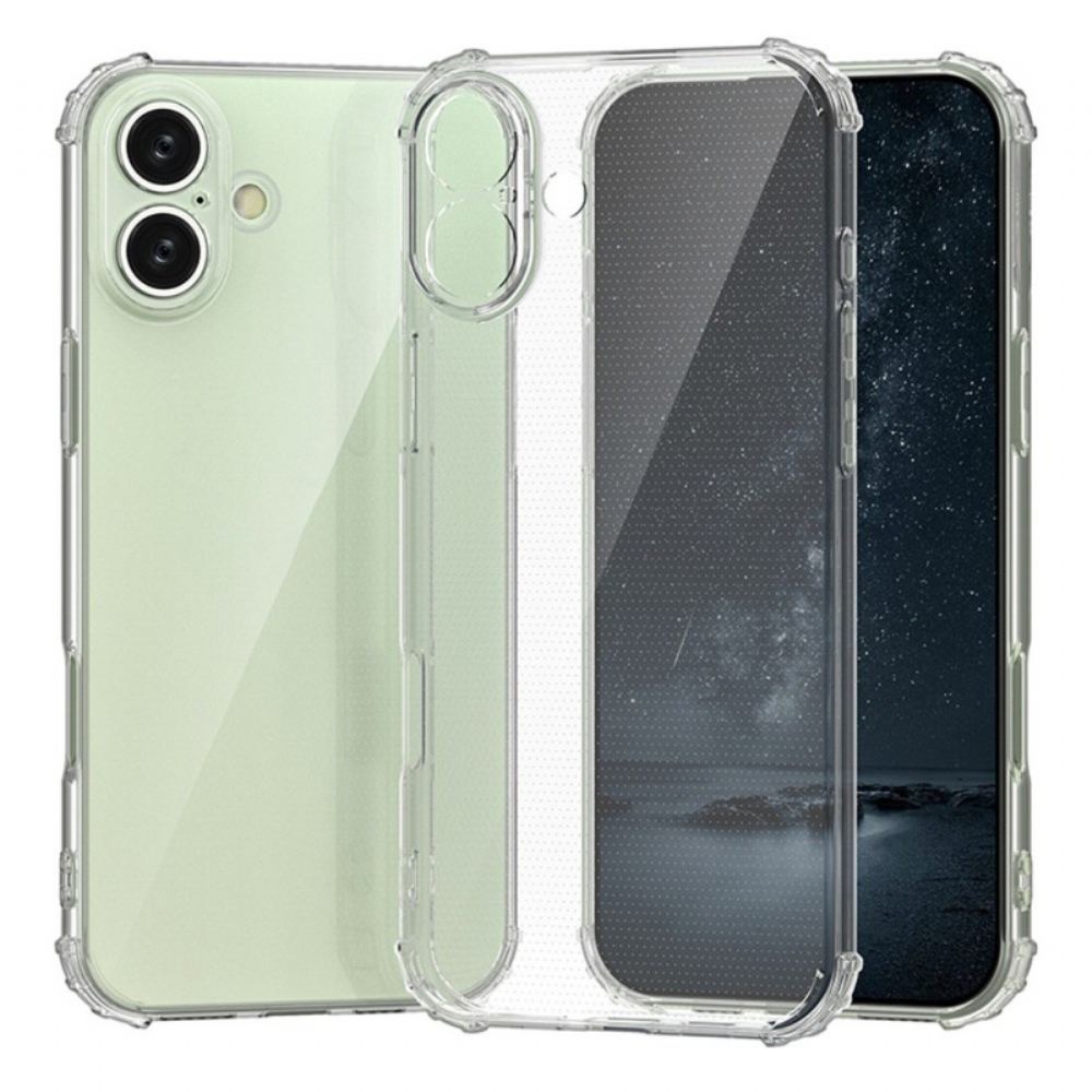 Kryt Na iPhone 16 Plus Průhledné Zesílené Rohy