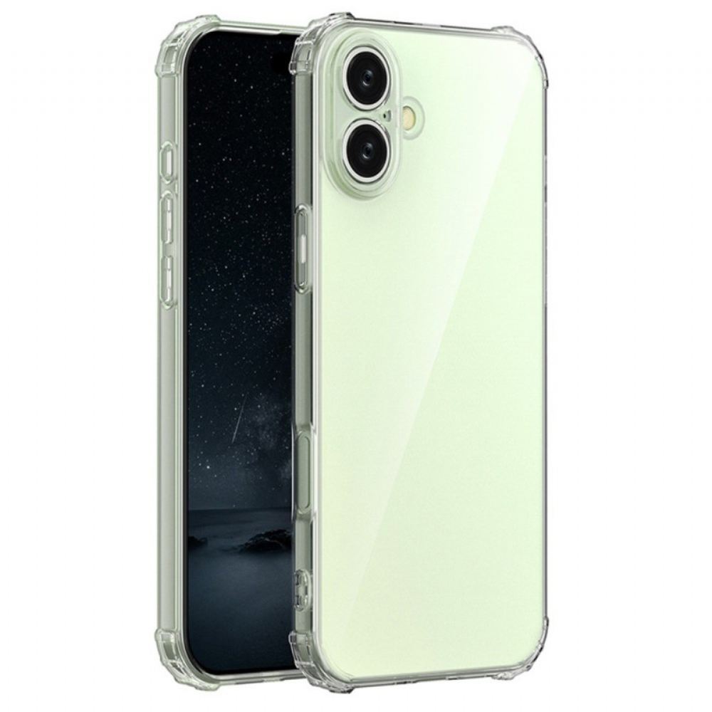 Kryt Na iPhone 16 Plus Průhledné Zesílené Rohy