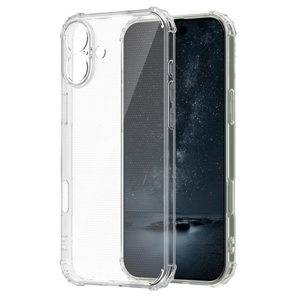 Kryt Na iPhone 16 Plus Průhledné Zesílené Rohy