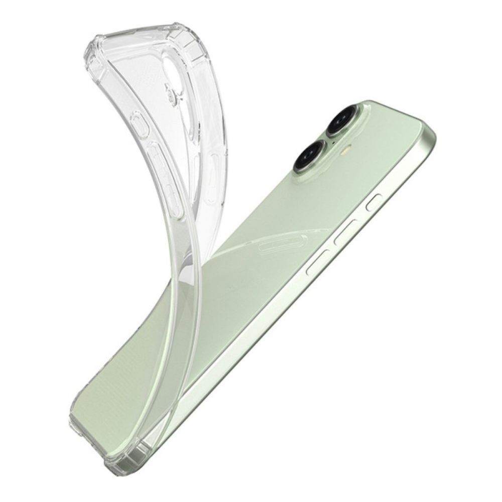 Kryt Na iPhone 16 Plus Průhledné Zesílené Rohy