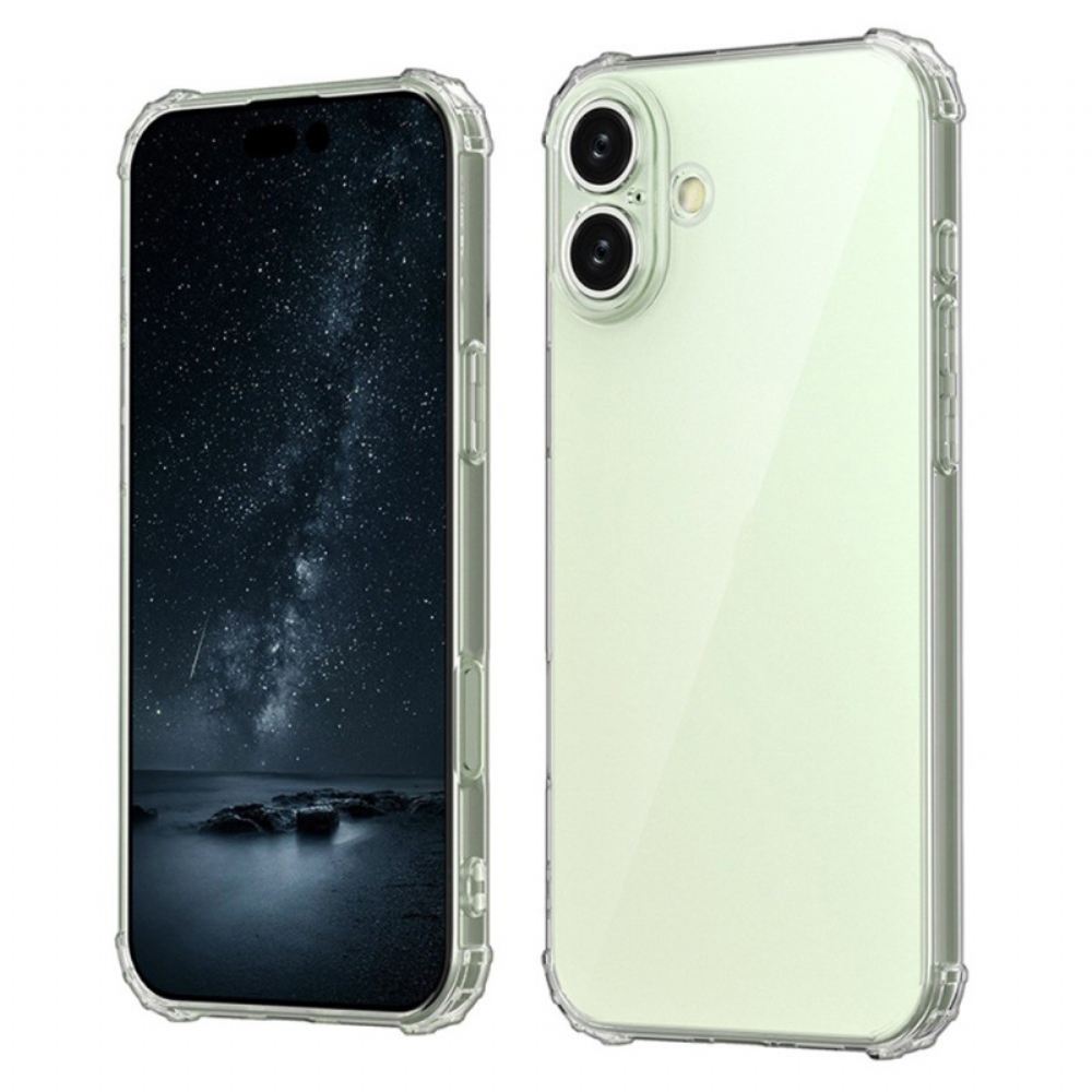Kryt Na iPhone 16 Plus Průhledné Zesílené Rohy