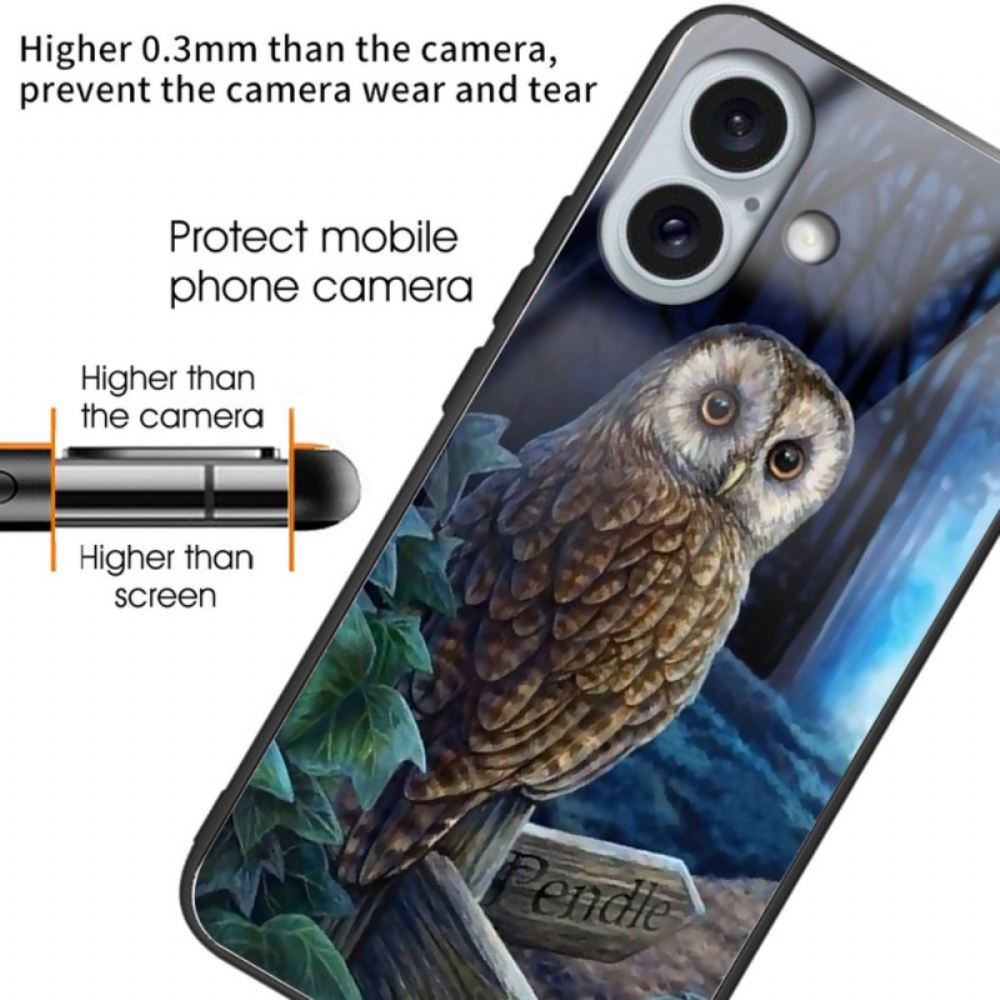 Kryt Na iPhone 16 Plus Tvrzené Sklo Sova