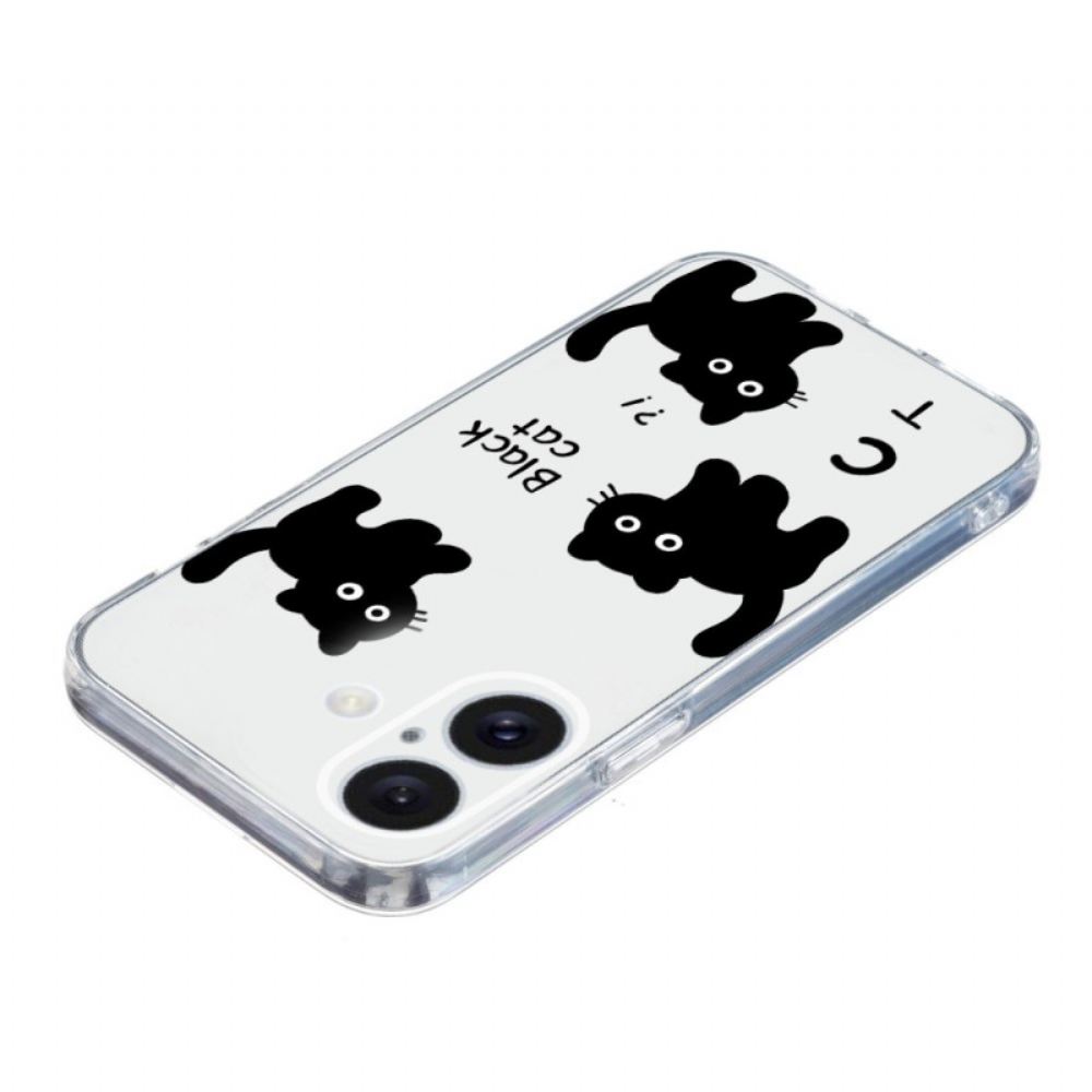Kryt Na iPhone 16 Plus Černá Černá