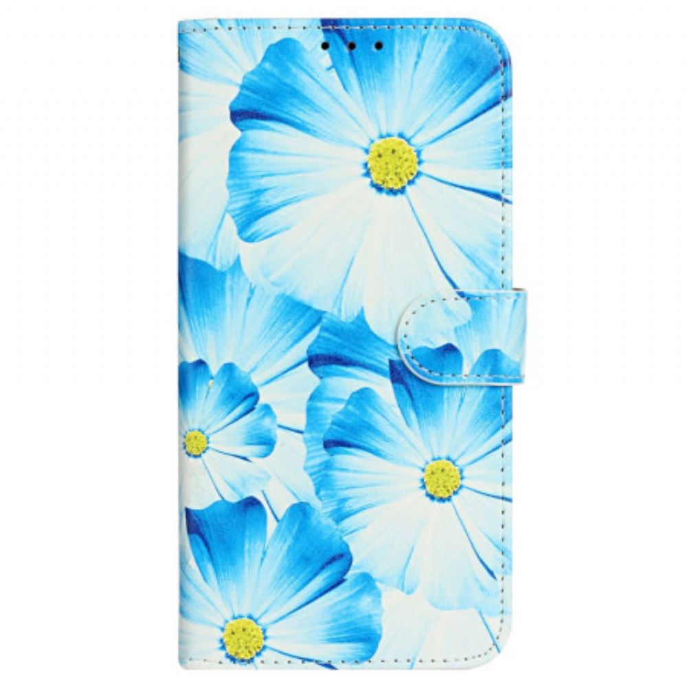 Peněženková Pouzdra iPhone 16 Plus Kryty Na Mobil Orchideje
