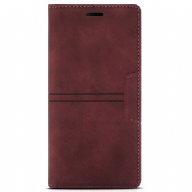 Kožené Pouzdro Folio Samsung Galaxy S25 Plus 5g Magnetická Spona