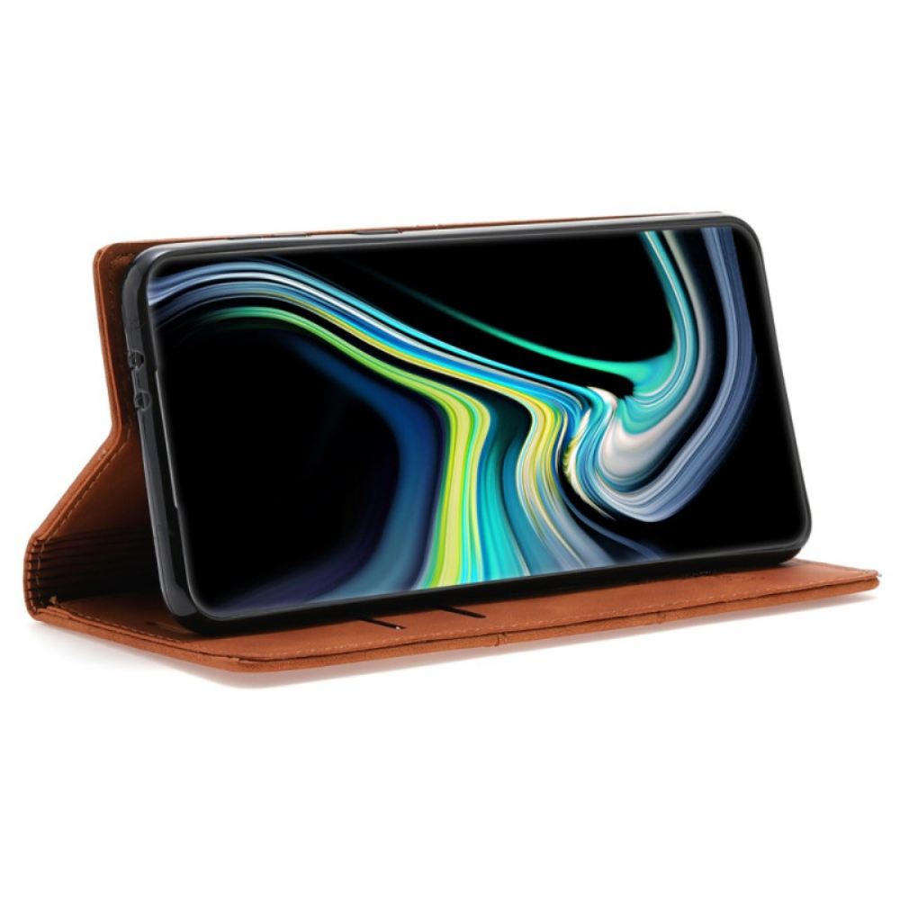 Kožené Pouzdro Folio Samsung Galaxy S25 Plus 5g Magnetická Spona