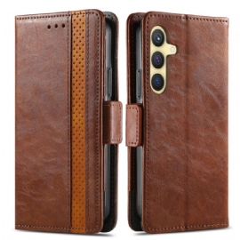 Kožený Kryt Samsung Galaxy S25 Plus 5g Peněženka Caseneo Rfid