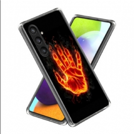 Kryt Na Samsung Galaxy S25 Plus 5g Hořící Ruka