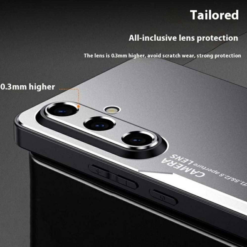 Kryt Na Samsung Galaxy S25 Plus 5g Kovový Efekt