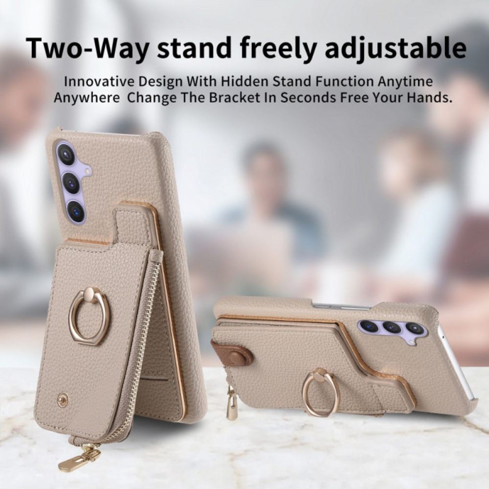 Kryt Na Samsung Galaxy S25 Plus 5g Peněženka S Magnetickým Stojánkem