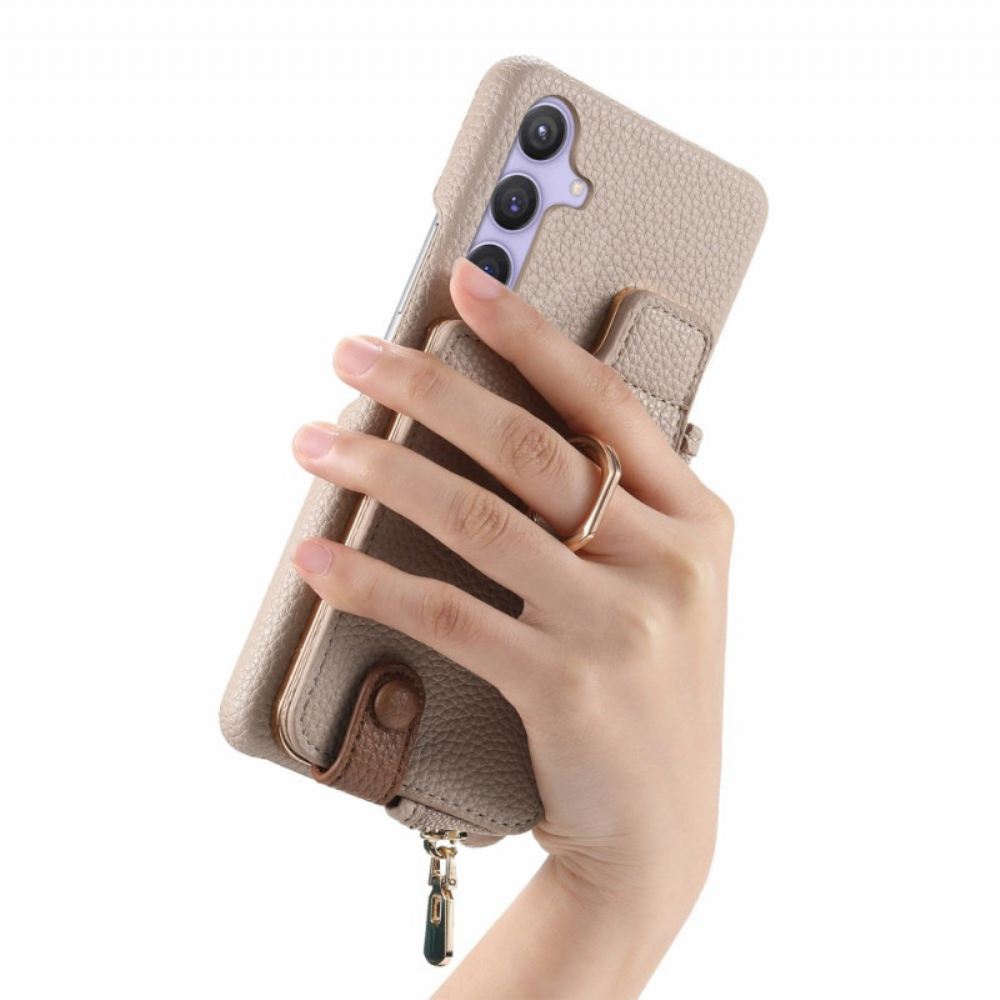 Kryt Na Samsung Galaxy S25 Plus 5g Peněženka S Magnetickým Stojánkem