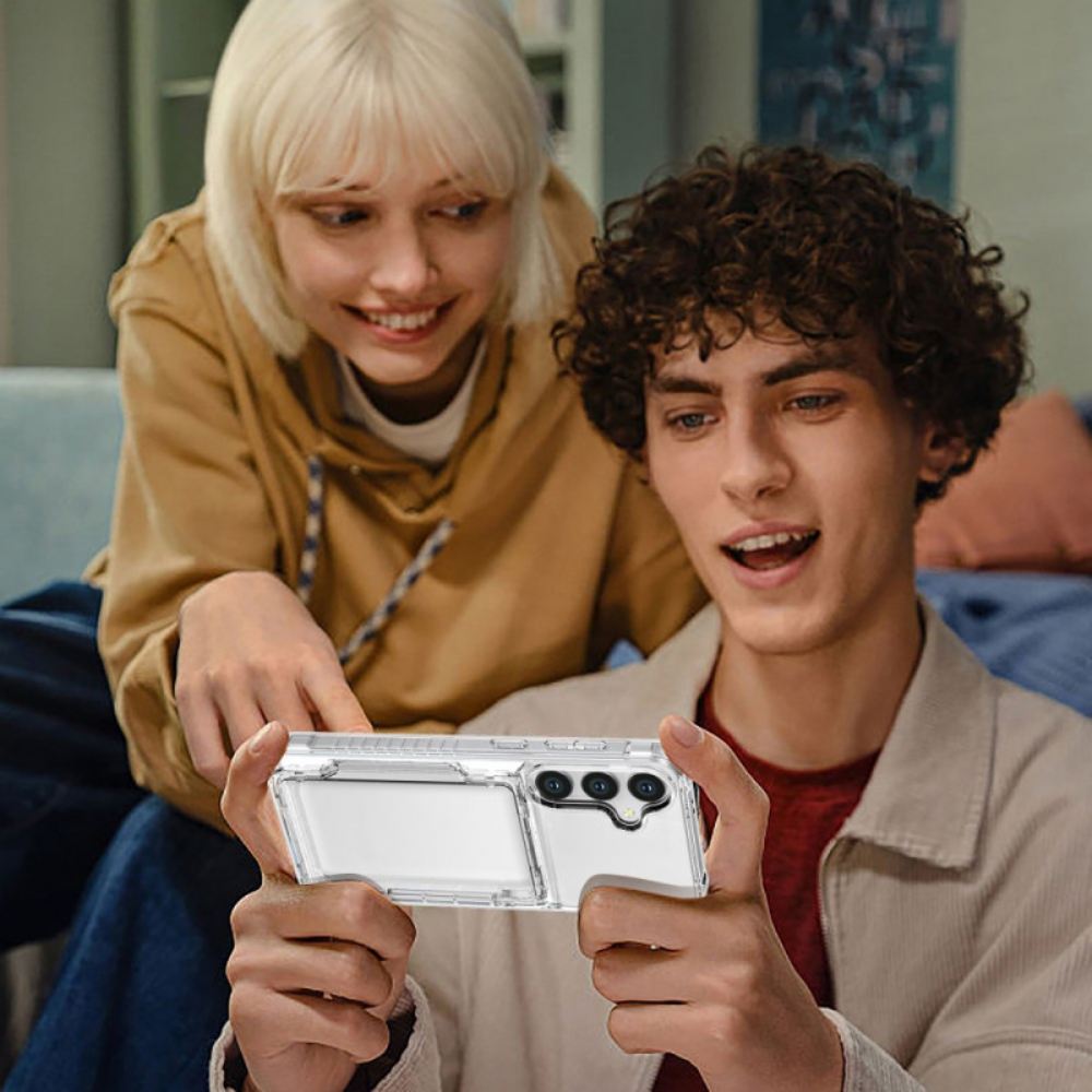 Kryt Na Samsung Galaxy S25 Plus 5g Průhledné Pouzdro Na Karty