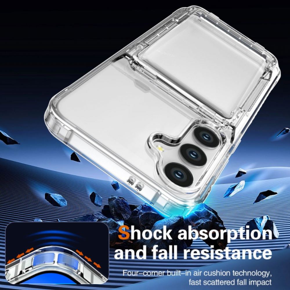 Kryt Na Samsung Galaxy S25 Plus 5g Průhledné Pouzdro Na Karty